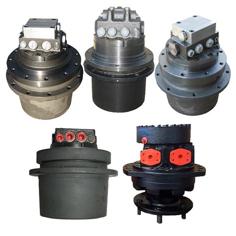 Final Drives, Travel Motors, and Hydraulic Drive Motors 